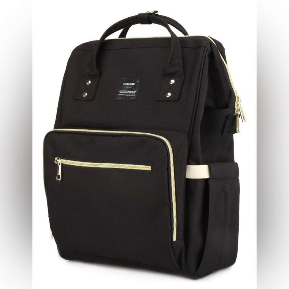 Diaper Bag Backpack Multifunction Large Bags with Changing Pad & Stroller Straps
